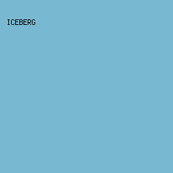 79B8D1 - Iceberg color image preview
