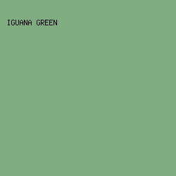 7FAD81 - Iguana Green color image preview