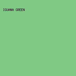 7FC984 - Iguana Green color image preview