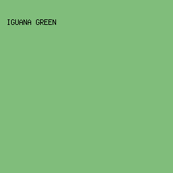 80BD7B - Iguana Green color image preview