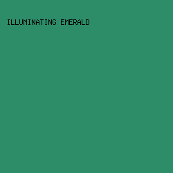 2C8D68 - Illuminating Emerald color image preview