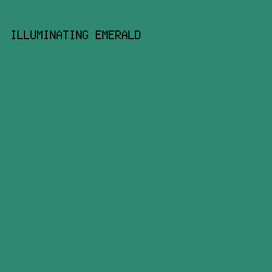 2E8970 - Illuminating Emerald color image preview