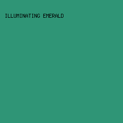 2F9576 - Illuminating Emerald color image preview