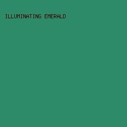 2d8b6a - Illuminating Emerald color image preview