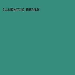 388C7B - Illuminating Emerald color image preview