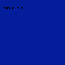 031d9b - Imperial Blue color image preview
