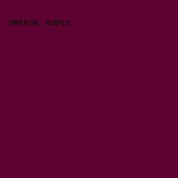 5e0231 - Imperial Purple color image preview