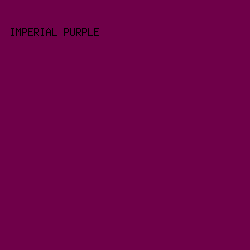6F0049 - Imperial Purple color image preview