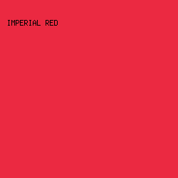 EB2941 - Imperial Red color image preview