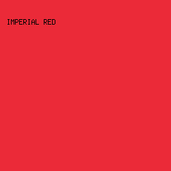 EB2A38 - Imperial Red color image preview