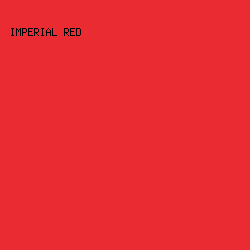 ea2c32 - Imperial Red color image preview