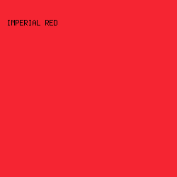 f52532 - Imperial Red color image preview