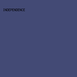 434A75 - Independence color image preview