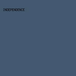 43576E - Independence color image preview
