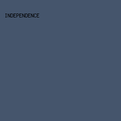45556C - Independence color image preview
