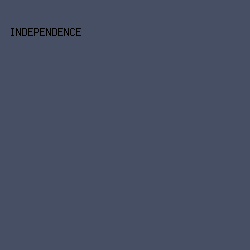 464F63 - Independence color image preview