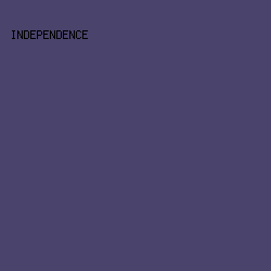 4A436B - Independence color image preview