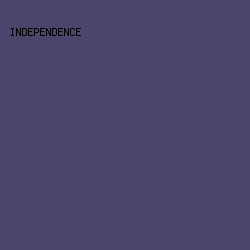 4a456a - Independence color image preview