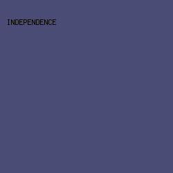 4a4c75 - Independence color image preview