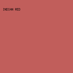 C15E5B - Indian Red color image preview
