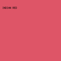de5567 - Indian Red color image preview