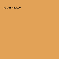 E2A257 - Indian Yellow color image preview