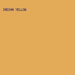 E3A958 - Indian Yellow color image preview