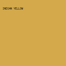 d3a94b - Indian Yellow color image preview