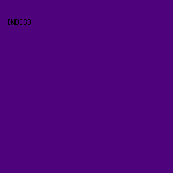 4E027B - Indigo color image preview
