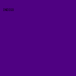 4F0182 - Indigo color image preview