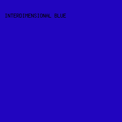 2105BF - Interdimensional Blue color image preview