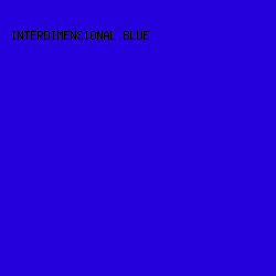 2600dc - Interdimensional Blue color image preview