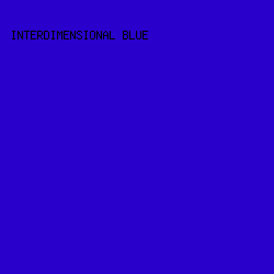 2900cb - Interdimensional Blue color image preview