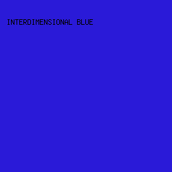 2A1AD8 - Interdimensional Blue color image preview