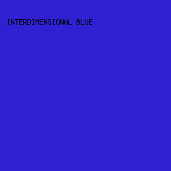 2F21D1 - Interdimensional Blue color image preview