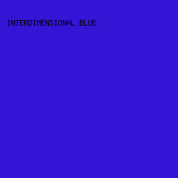 3315D6 - Interdimensional Blue color image preview
