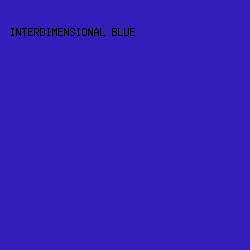 331ebb - Interdimensional Blue color image preview