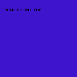 3E14CC - Interdimensional Blue color image preview