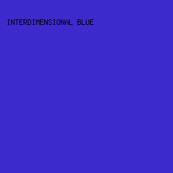 3d2acd - Interdimensional Blue color image preview