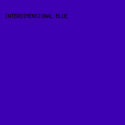 3e00b3 - Interdimensional Blue color image preview
