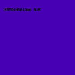 4700B3 - Interdimensional Blue color image preview