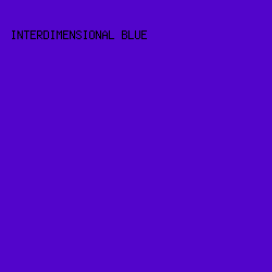 5205CB - Interdimensional Blue color image preview