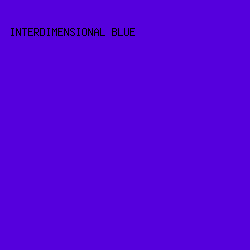 5500DD - Interdimensional Blue color image preview