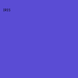 5A4CD4 - Iris color image preview