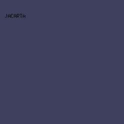 3E405E - Jacarta color image preview