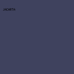 3F425E - Jacarta color image preview