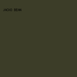 3C3D28 - Jacko Bean color image preview