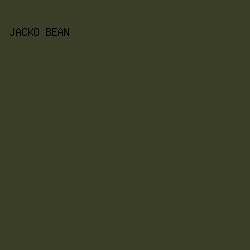 3a3e26 - Jacko Bean color image preview
