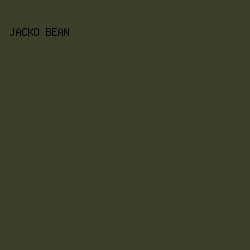 3b3e28 - Jacko Bean color image preview