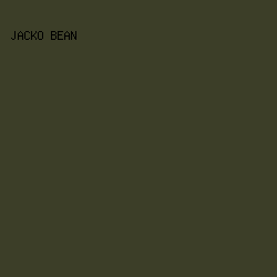3c3e28 - Jacko Bean color image preview